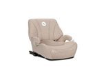 Lorelli, Kindersitzerhöhung Pyxis Isofix 125-150 cm Rückenlehne abnehmbar EPS beige