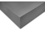 Spannbettlaken ZO HOME "Satinado", grau (classic, anthrazit), B:90cm L:200cm, Mako-Satin, Obermaterial: 100% Baumwolle, Bettlaken, Spannbettlaken, Laken aus 100% Baumwolle, hochwertiges Mako-Satin, Betttuch ab 90x200