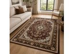 Muratap Nain klassiek vintage oosters vloerkleed medaillon 240x340cm