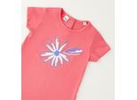 T-Shirt IDO "BABY GIRL SUMMER T-SHIRT", Mädchen, Gr. 3A, pink, 100% Baumwolle, Shirts T-Shirt