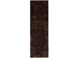 Teppich BRUNO BANANI "Dana Teppich, besonders weich und kuschelig, Kundenliebling" Gr. 11, braun, B:67cm H:30mm L:250cm, Kunstfaser, Teppiche, Teppich, uni, Mikrofaser Teppiche, Wohnzimmer, Schlafzimmer, Esszimmer