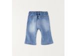 Bequeme Jeans IDO "BABY GIRL TROUSERS", Mädchen, Gr. 3, EURO-Größen, clear washed, 99% Baumwolle, 1% Elasthan, Jeans