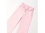 Outdoorhose IDO "BABY GIRL TROUSERS", Mädchen, Gr. 4A, EURO-Größen, pink, 97% Baumwolle, 3% Elasthan, Hosen Outdoorhose