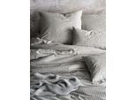 Bettwäsche IRISETTE "Mink 8872", silber (silberfarben), B/L: 155cm x 220cm, 1 Stk., 1 Stk., Biber, B/L: 80cm x 80cm, 2 Stk., Biber, Obermaterial: 100% Baumwolle, Bettwäsche, Bettwäsche, einzigartige kuschelig weiche Winterbettwäsche