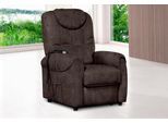 TV-Sessel SIT & MORE "Bastian", braun (dunkelbraun), B:75cm H:110cm T:92cm, Kunstleder SOFTLUX;Luxus-Microfaser ALTARA NUBUCK (100% Polyester);Luxus-Microfaser ALTARA NUBUCK (95% Polyester / 5% Baumwolle), Sessel, TV-Sessel, wahlweise manuell verstellbar oder mit Motor und Aufstehhilfe