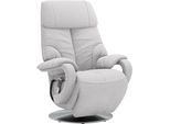 TV-Sessel SIT & MORE "Invito", silber, B:80cm H:111cm T:80cm, 100% Polyester, Sessel, TV-Sessel, wahlweise mit Motor und Aufstehhilfe