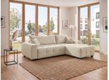 Ecksofa OTTO HOME "Bella Couch L-Form, B: 234 cm - OTTO. Verlässliche Qualität.", beige, B:234cm T:162cm, 100%Polyester, Sofas, Ecksofa, optional Schlaffunktion & Bettkasten, mit Zierkissen