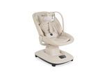 Cangaroo Babywippe Hera elektrisch, Musik, Moskitonetz, 360-Grad-Drehung, Timer beige