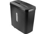Hama Aktenvernichter Safe X50, Partikelschnitt 4 x 39 mm, P-4, 11 l, 5 Blatt Schnittleistung, schwarz