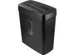 Hama Aktenvernichter Prime M50CD-B, Mikroschnitt 2 x 12 mm, P-5, 13 l, 5 Blatt Schnittleistung, schwarz