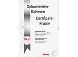 Hama Bilderhalter Clip-Fix, A4, rahmenlos, B 210 x H 297 mm, Polystyrol, transparent