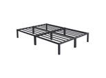 Ml-Design Metallbett, Anthrazit, Metall, Rechteckig, 140x200 cm, Schlafzimmer, Betten, Metallbetten