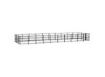 VidaXL Outdoor Hundezwinger Stahl 9,7 m, 2,91 m, 1 m