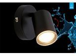 BRILONER LEUCHTEN LED Wandstrahler "NERIDA", schwarz (matt, schwarz), 1, H: 2,9cm, 1 Stk., Leuchten, 10x8,5 cm, Wohnzimmer, Schlafzimmer, Badezimmer, Büro, LED Wandstrahler