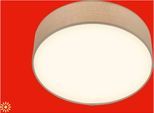 BRILONER LEUCHTEN LED Deckenleuchte "DUCK", taupe, 1, Ø 3,5cm H: 3,6cm, 1 Stk., Leuchten, 30x10,5 cm, Wohnzimmer, Schlafzimmer, Flur, Küche, LED Deckenleuchte