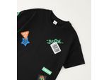 T-Shirt IDO "BABY BOY SUMMER T-SHIRT", Jungen, Gr. 6A, schwarz, 100% Baumwolle, Shirts T-Shirt