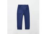 Outdoorhose SARABANDA "BABY BOY TROUSERS", Mädchen, Gr. 7A, EURO-Größen, blau, 98% Baumwolle, 2% Elasthan, Hosen Outdoorhose