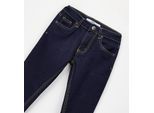 Bequeme Jeans IDO "BABY BOY TROUSERS", Jungen, Gr. 3A, EURO-Größen, blau (dunkelblau), 99% Baumwolle, 1% Elasthan, Jeans