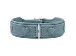 Hunter Hundehalsband soho x love hellblau XS