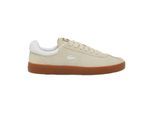 Lacoste Heren Baseshot Suède Trainers (Beige)