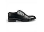 Klassieke zwarte Oxford-schoenen met neuskap en vetersluiting voor heren.