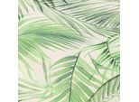 Beschichteter Canvas "Palmblätter", natur-color