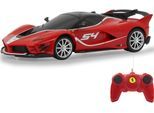 RC-Auto JAMARA "Ferrari FXX K EVO 1:24 27 MHz", rot, Fernlenkfahrzeuge, KinderB:9cm H:5cm T:20cm, Kunststoff, RC-Auto, B:9cm H:5cm T:20cm