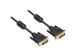 DVI-D Anschlusskabel, 24+1 / 3 m, schwarz