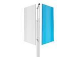 Gestell für Whiteboardsystem Skin, für Whiteboards Masse 1000 x 1500 mm, mit Rollen
