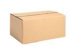 Xenial Faltkartons, 1-wellig, L 288 x B 473 x H 197 mm, bis 20 kg, braun, 20 Stück