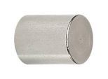 Neodym-Stabgreifmagnet MAUL, Haftkraft 9 kg, 4 Stück, Ø 16 x H 20 mm, Stahlgehäuse, hellsilber