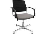 Schäfer Shop Genius Besucherstuhl SSI Proline Visit S3+, grau/schwarz