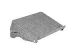 Circular-Line Dokumentenhalter Bakker Elkhuizen Q-doc 515, 60% recyceltes Material, B 515 x T 290 x H 120 mm, lichtgrau
