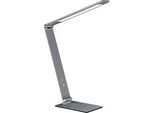 LED-Tischleuchte Geri, aus Aluminium, 3-fach dimmbar, Leuchtdauer ca. 30.000 Std., grau