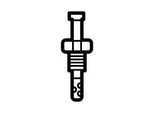 NRF Sensor, Abgastemperatur 707559 für Opel Vaughall