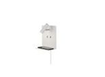 Trio Leuchten Led-Wandleuchte , Weiss , Metall , warmweiss, tageslichtweiss , 16x20 cm , getrennt schaltbar, USB-Anschluss zum Laden von Smartphones , Lampen & Leuchten, Innenbeleuchtung, Wandlampe, Wandlampen