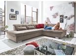 Ecksofa DIE PLANBAR "MP-IN17004 L-Form, Breite 323 cm, mit Federkern-Polsterung", beige (mandel), B:323cm H:84cm T:260cm, 100% Polyester, Sofas, Ecksofa, inkl. Sitztiefenverstellung, wahlweise weitere Funktionen