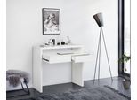 Schreibtisch WOODMAN "Console10", weiß, B:100cm H:88cm T:36cm, Tische, Schreibtisch, puristisches Design, Breite 36 - 56 cm, FSC-zertifiziert