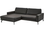 Ecksofa DIE PLANBAR "PN-EM20028 L-Form ohne Kopfstützen", schwarz, B:248cm H:89cm T:179cm, Sofas, Ecksofa, wahlweise mit motorischem Canape