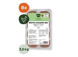 BARFER'S Würfel: Komplett-Mix Geflügel für Katzen 8x400 g