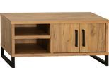 TV-Schrank OMG DESIGN "Ronda Lowboard", braun (smoked oak), B:110cm H:50cm T:45cm, Holzwerkstoff, Schränke, TV-Schrank, mit Soft-Close, in zwei Breiten