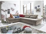 Ecksofa DIE PLANBAR "MP-IN17004 L-Form, Breite 323 cm, mit Federkern-Polsterung", beige (mandel), B:323cm H:84cm T:260cm, 100% Polyester, Sofas, Ecksofa, inkl. Sitztiefenverstellung, wahlweise weitere Funktionen