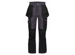 Regatta Heren Infiltrate Softshell Stretch Werkbroek (Strijkijzer/zwart)