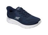 Skechers Go Walk Flex Polyester Herren Sneakers in Marineblau