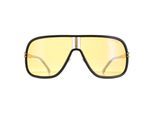 Carrera Aviator Unisexe Matte noir jaune jaune Flaglab 11