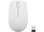 LENOVO Maus "300 Wireless", grau (wolkengrau), B:5,79cm H:3,2cm T:9,8cm, Computer-Mäuse