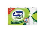 Küchenrollen Zewa Wisch & Weg Leicht, 3-lagig, 30 % weniger Fasern, Paket mit 4 Rollen à 48 Tücher