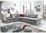 Ecksofa DIE PLANBAR "MP-IN17004 L-Form, Breite 323 cm, mit Federkern-Polsterung", silber, B:323cm H:84cm T:260cm, 100% Polyester, Sofas, Ecksofa, inkl. Sitztiefenverstellung, wahlweise weitere Funktionen