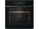 GORENJE Pyrolyse Backofen "BPS6737E14X, BPS6737E14BG", Energieeffizienz: A+, schwarz, B:59,5cm H:59,5cm T:56,4cm, Backöfen, AirFry-Funktion, Pyrolyse Backofen