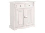 Kommode OTTO HOME "Anna, Sideboard, Anrichte, Stauraumschrank", weiß, B:94cm H:88cm T:44cm, FSC-zertifiziertes Massivholz, Sideboards, Kommode, aus massiver Kiefer, Breite 94 cm, mit Kassettenoptik, FSC